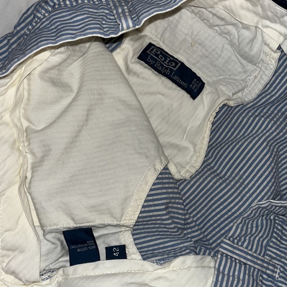 Polo Seersucker Shorts size 42 - Picture 3 of 4